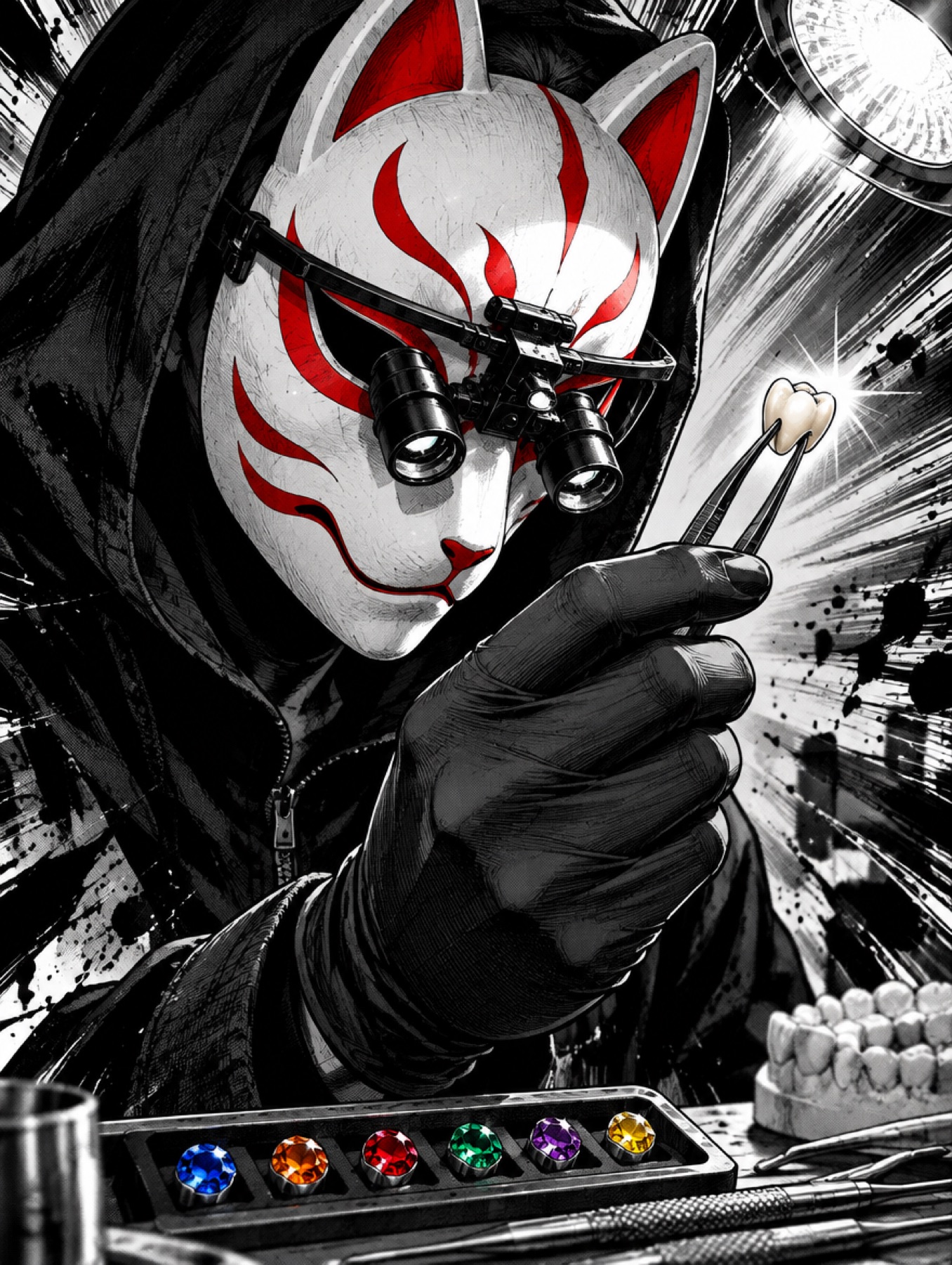 Rōnin, the masked craftsman of Rebel Lab